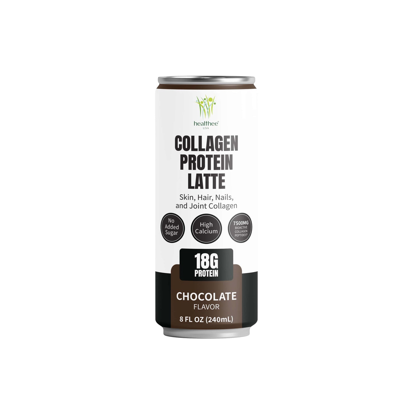 Collagen Protein Latte - Chocolate - 8 Fl Oz