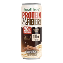 Load image into Gallery viewer, Healthee Protein &amp; Fiber - Cinnamon - 11 Fl Oz