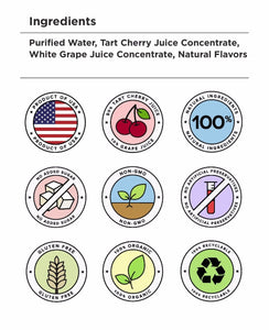 Healthee Cherry Tart Juice - Natural With No Preservatives, Sugars, or Additives