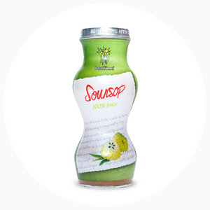Healthee Soursop Juice -  No Preservatives, Sugars, or Additives - 6-oz. bottles
